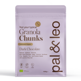 1kg Pal & Leo Organic Granola Chunks - Dark Chocolate