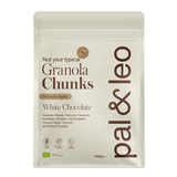 1kg Pal & Leo Organic Granola Chunks - White Chocolate