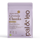 Pal & Leo Organic Granola Chunks - Dark Chocolate