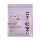 Pal & Leo Organic Granola Chunks - Dark Chocolate